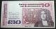 Ireland - 1978 Swift £10 Irish Banknote Good Extra Fine Irland Currency Note P72 Europe photo 1