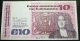 Ireland - 1980 Swift £10 Almost Uncirculated Irish Irland Currency Banknote P72 Europe photo 1