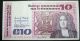 Ireland - 1984 Swift £10 Irish Banknote Extra Fine Irland Currency Note P72 Europe photo 1