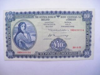 10 Pound Lavery Note Ef 1972 photo
