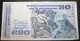 Ireland - 1981 Yeats £20 Irish Banknote Almost Extra Fine Twenty Pound Note P77 Europe photo 1