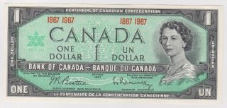 Canada 1 Dollar 1967 P - 84a Unc photo