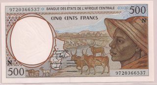 Guinea 1994 - Banknote 500 Francs Pick 501nb Uncirculated - N9720366537 photo
