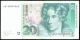 Germany 1991 20 Mark Banknote P - 39a 