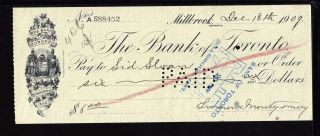 1909 The Bank Of Toronto - Millbrook,  Ontario photo
