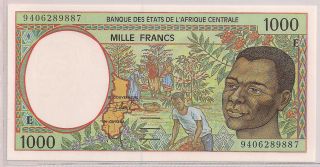 Cameroon 1994 - Banknote 1000 Francs Pick202eb Uncirculated - E9406289887 photo