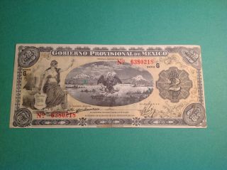 1914 - 2 Pesos - Gobierno Provisional De Mexico photo
