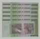 5 X 50 Trillion Zimbabwe Dollars Banknote Aa - 2008 Unc (500000000 Zimbabwe) Africa photo 1