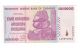 5 X 50 Trillion Zimbabwe Dollars Banknote Aa - 2008 Unc (500000000 Zimbabwe) Africa photo 2