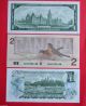 Canadian Bills X 3 - 1967 $1.  00 - 1973 $1.  00 - 1986 $2.  00 Canada photo 1