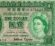Hong Kong British Ad $1 Dollar 1959 P - 324ab Queen Elizabeth Ii Qeii Note Asia photo 2