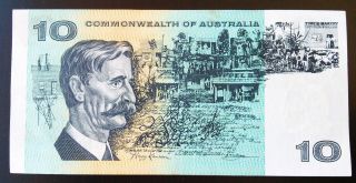 Australia 10$ 1968 James Cook Philips& Randall Signs Vintage Banknote photo