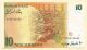 1987 Israel 10 Sheqelim Banknote P - 53b - 6c65 Middle East photo 1