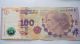 Argentina Eva Evita Peron 100 Peso Banknote Aunc Paper Money: World photo 3