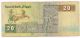 1986 - 87 Egypt 20 Pounds Note - P52b Africa photo 1