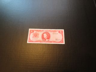 Trinidad One Dollar P - 26 1964 Great Note photo
