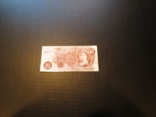 Bank Of England 10 Shillings Fforde Pick 373c Great Note photo