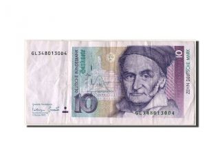 [ 304737] Germany,  10 Deutsche Mark Type Carl Friedrich Gauss,  Pick 38c photo