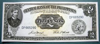 Philippines 1949 2 Pesos photo