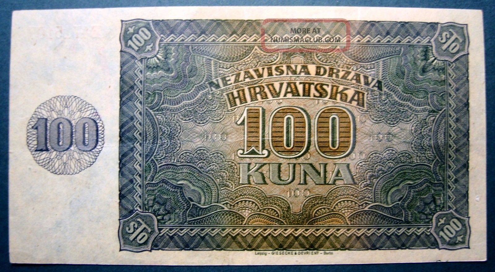 Croatia 1941 100 Kuna croatia-1941-100-kuna