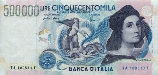 Italy 1997 500,  000 Lire Banknote - - - Rare & Bargain Buy - - - photo