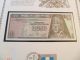 Guatemala Banknote1989 1/2 Quetzal P 72 Unc With Un Fdi Flag Stamp Prefix A Paper Money: World photo 1