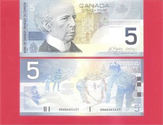 Canada - $5 - 2002 (2004) P101c Jenkins/dodge Uncirculated photo
