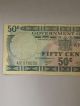 1969 Fiji Banknote Fifty Cents Paper Money Government Of Fiji Australia & Oceania photo 2