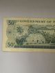 1969 Fiji Banknote Fifty Cents Paper Money Government Of Fiji Australia & Oceania photo 4