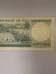 1969 Fiji Banknote Fifty Cents Paper Money Government Of Fiji Australia & Oceania photo 5