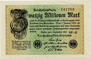 Germany 20.  000.  000 Mark 1923 141759 photo