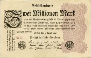 Germany 2.  000.  000 Mark 1923 0001528 photo