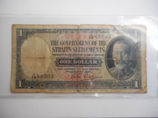Straights Settlements Currency January 1st,  1935 photo