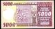 Madagascar Banknote 5000 Francs (1974) Pick 66 Vf - Xf. Africa photo 1