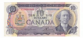 1971 Bank Of Canada 10$ La / Bo Vs0084464 To Vs0084465 Unc 2 Consecutive photo