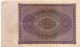 German 1923 100000 Mark Reichsbanknote Europe photo 1