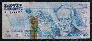 Mexico 20 000 Pesos Feb 1 1988 On Second Item photo