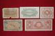 German Ww2 Occupation Paper Banknote Lot;territories Reichsmarks,  Allied Military Europe photo 1