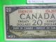 1 - 1954 Ottowa $20 Canadian Bank Note Canada photo 2