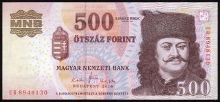 Hungary - 500 Forint,  2010 - Unc photo