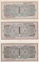 3 X 1 Gulden.  18/05/1945.  P 70.  Xxf Europe photo 1