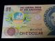 1992 One Dollar Bahamas Quincentennial Columbus 500 Year Commemorative Bank Note North & Central America photo 2