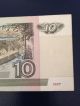 Russian Banknote Paper Money 10 Rubles 1997 (2004).  Unc Circulated Europe photo 2