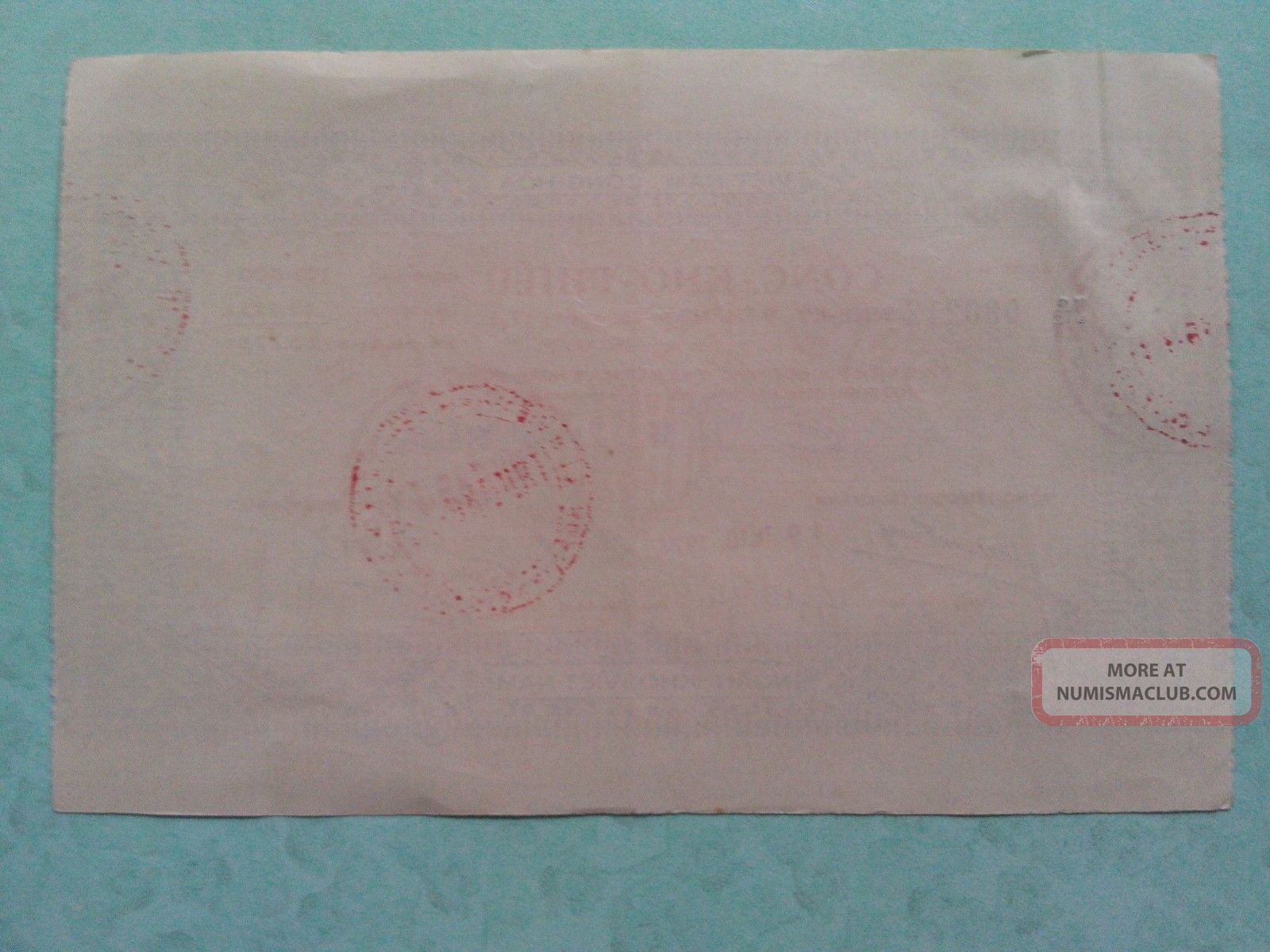 S Vietnam National Treasury Bill 1974 100 000 Cash Very Fine 11x18