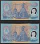 Thailand 50 Baht Golden Jubilee 2 Note Pick 99 Lucky Number 90 - 91 Unc Asia photo 1