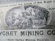 1900 The Cygnet Mining Company Inc.  Stock Certificate Stocks & Bonds, Scripophily photo 5