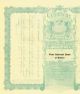 Vintage Stock Certificate - The First National Bank Of Bisbee Territory Of Arizona Stocks & Bonds, Scripophily photo 4