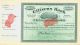 Vintage Stock Certificate - Citizens Bank Of Michigan City,  Ind. Stocks & Bonds, Scripophily photo 1