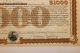 1885 Pine Creek Railway $1000 Bond Signed By W.  K.  Vanderbilt & Chauncey Depew Transportation photo 2