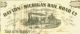 1857 Vintage Stock Certificate - Dayton And Michigan Rail Road Co. Transportation photo 1